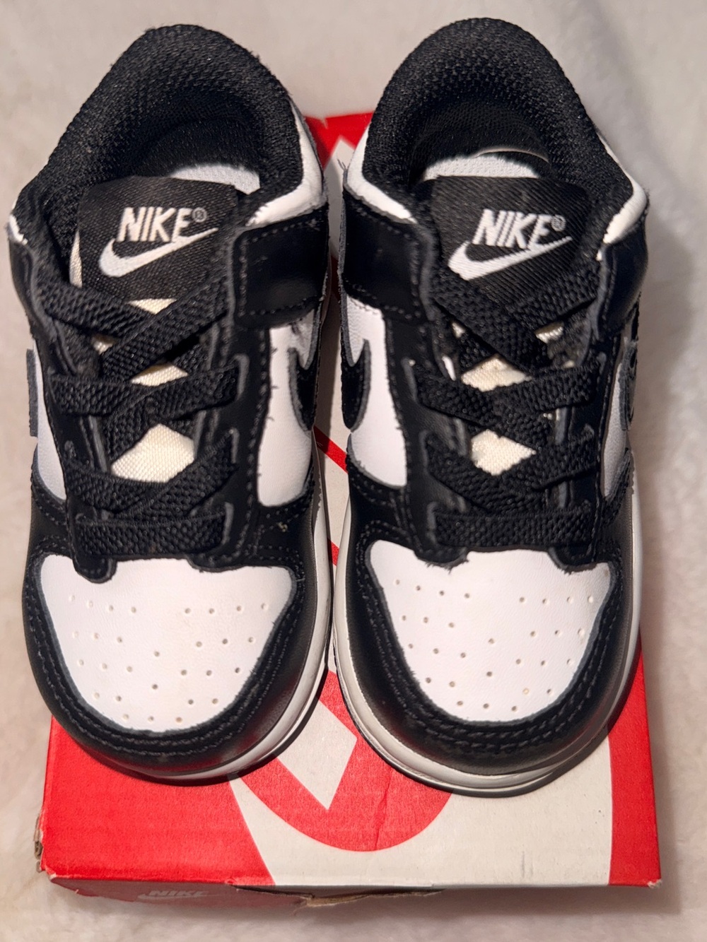 Nike Dunk Low (TD / Toddler) "Panda"